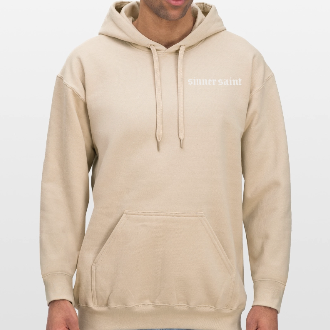 The Essentials - luvtröja unisex midweight - sand