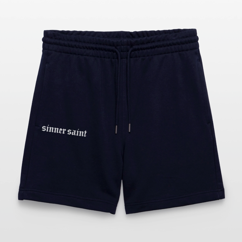 The Essentials - Ekologiska joggingshorts - mörk marinblå