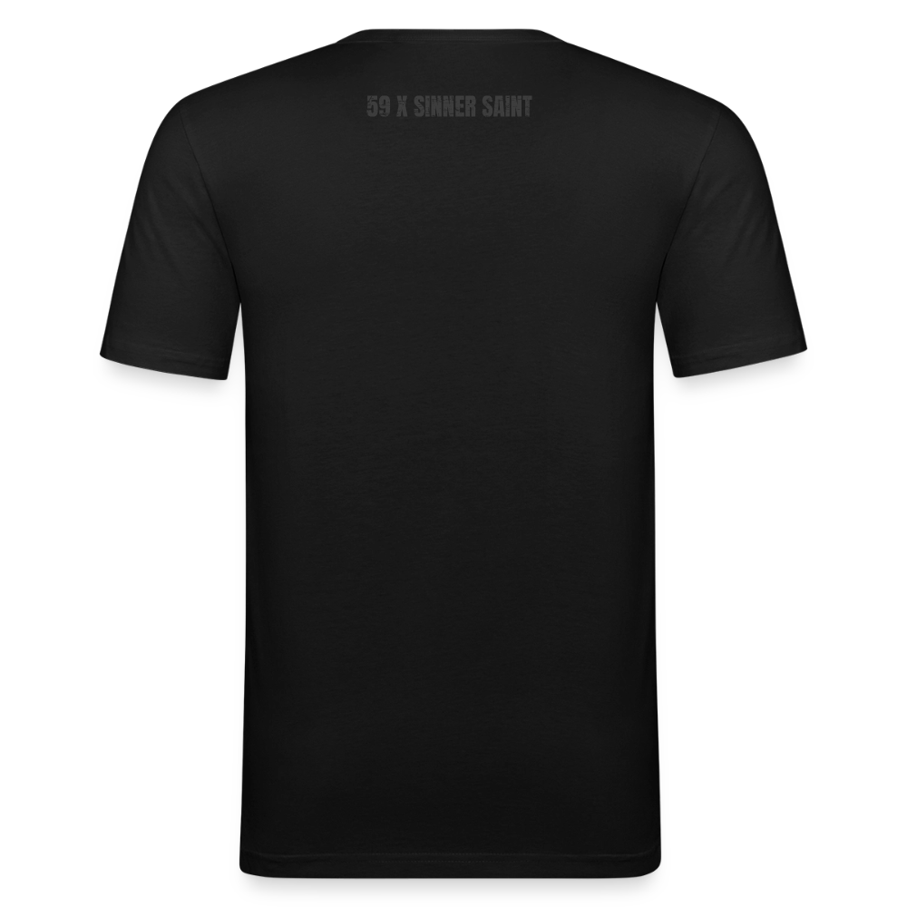 59 | Slim Fit T-shirt herr - svart