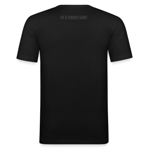 59 | Slim Fit T-shirt herr - svart