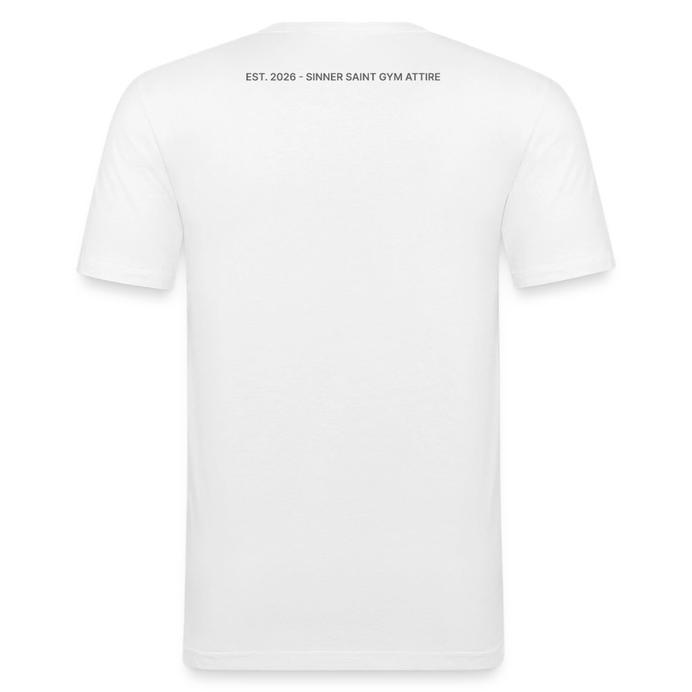 Chapter 2 | Slim Fit T-shirt herr - vit