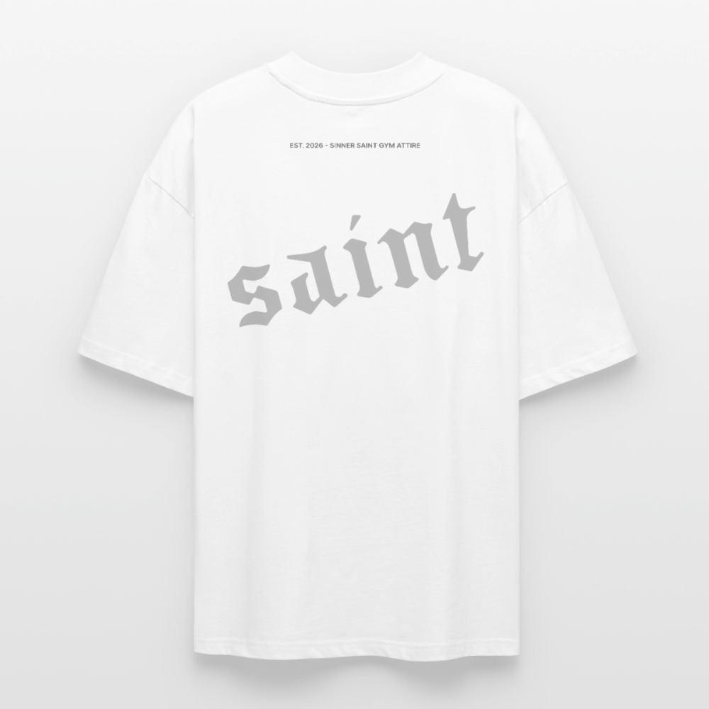 Chapter 2 - Ekologisk Oversized T-shirt Unisex - vit