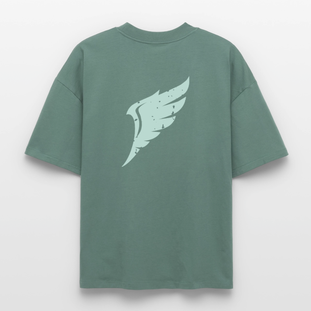 Natty or Not - Heavyweight Boxy T-shirt Unisex - Green Bay