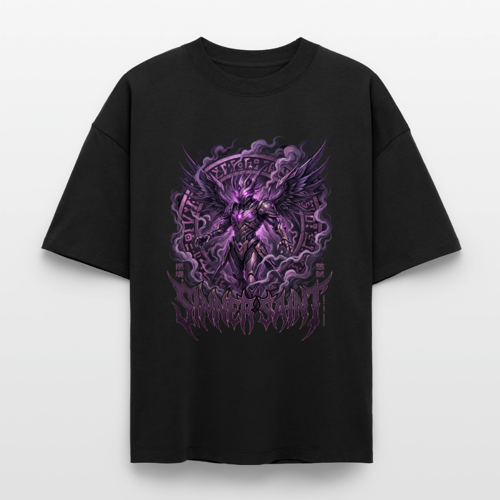 Elysium - Heavyweight Boxy T-shirt Unisex - svart