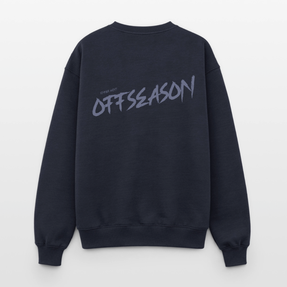 ECLIPSE |  Offseason - Sweatshirt unisex oversize heavyweight - marinblå