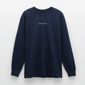 ECLIPSE | Oversize långärmad T-shirt - marinblå