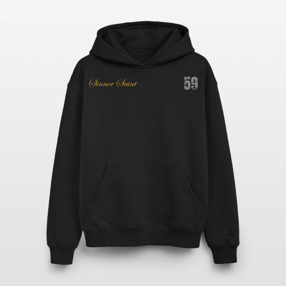 59 | Heavyweight Oversized Hoodie Unisex - svart