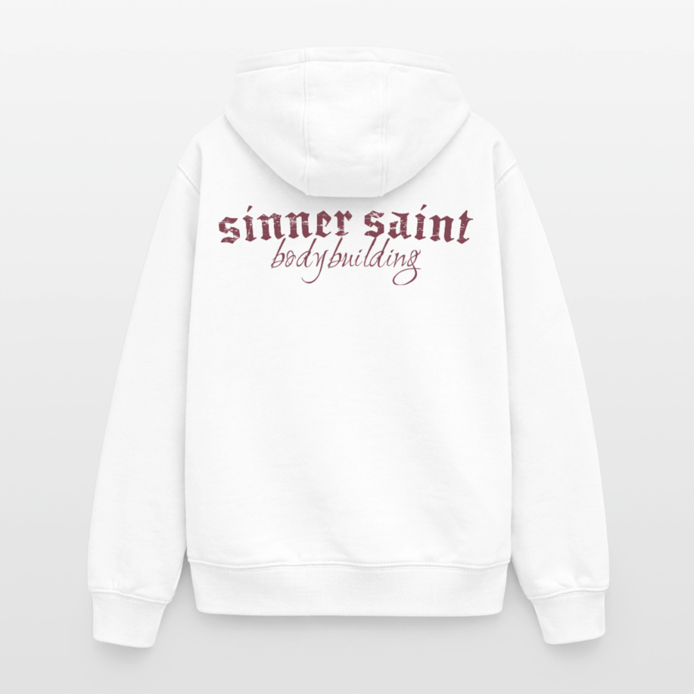 Chapter 2 - Oversize Zip-up Heavyweight Hoodie unisex - vit