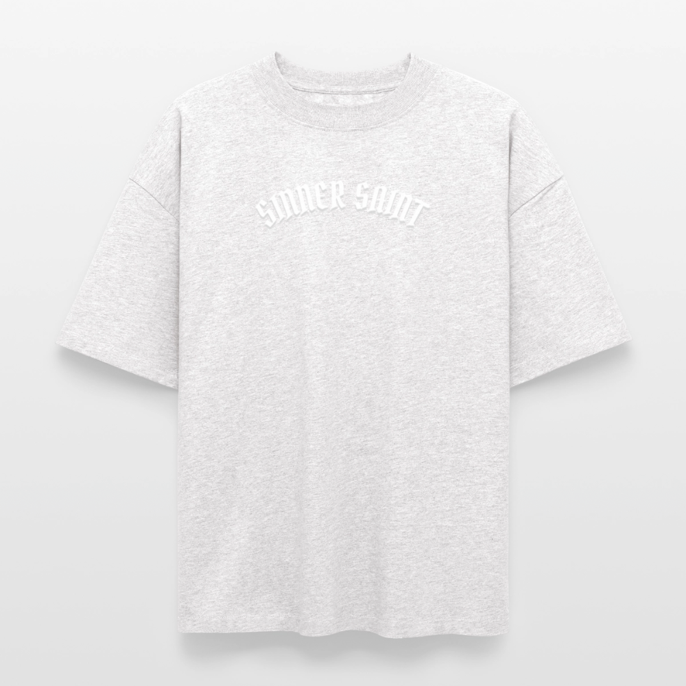 Chapter 2 - Unisex boxy heavyweight ekologisk T-shirt - kallt gråmelerad