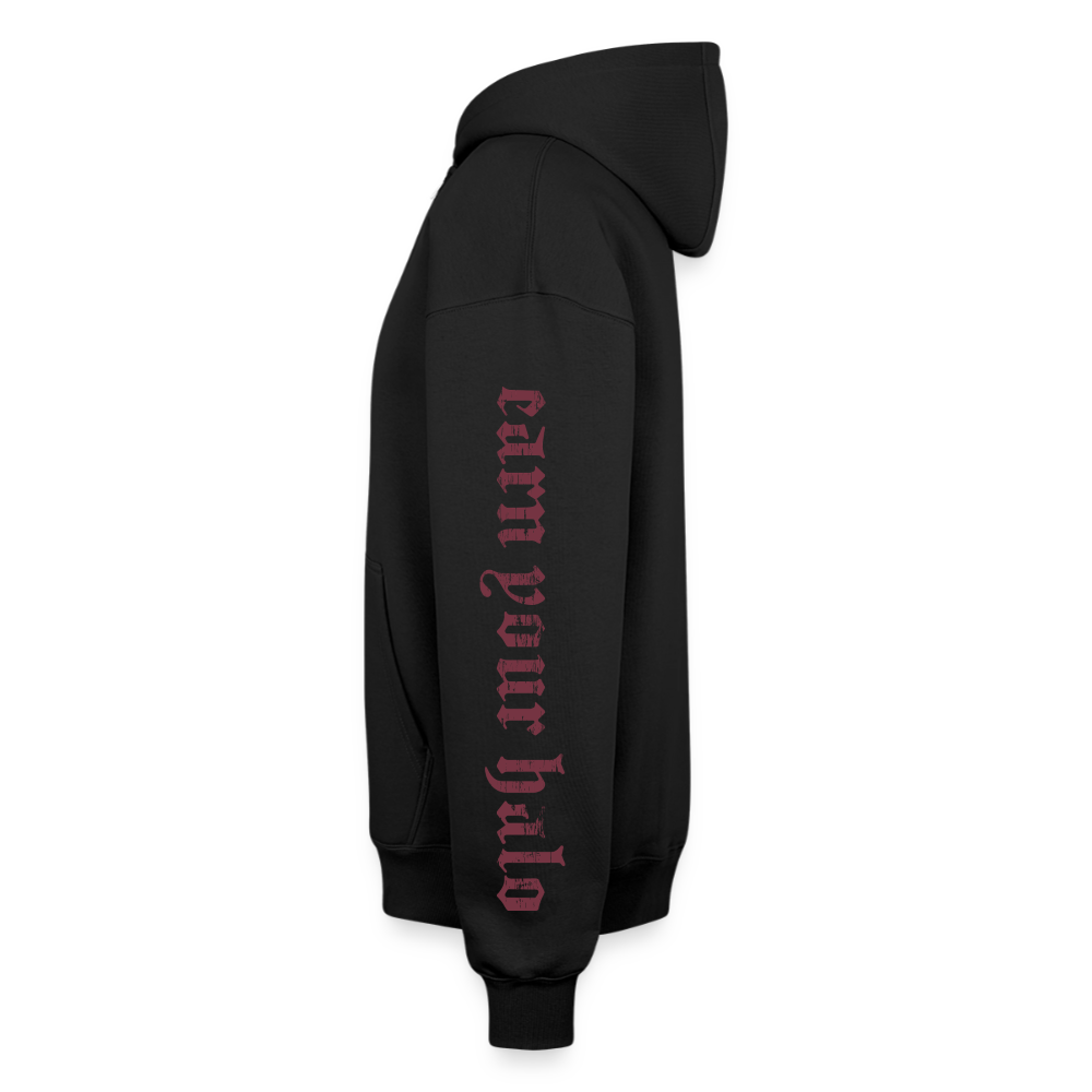 Chapter 2 | Oversize Zip-up Heavyweight Hoodie unisex - svart