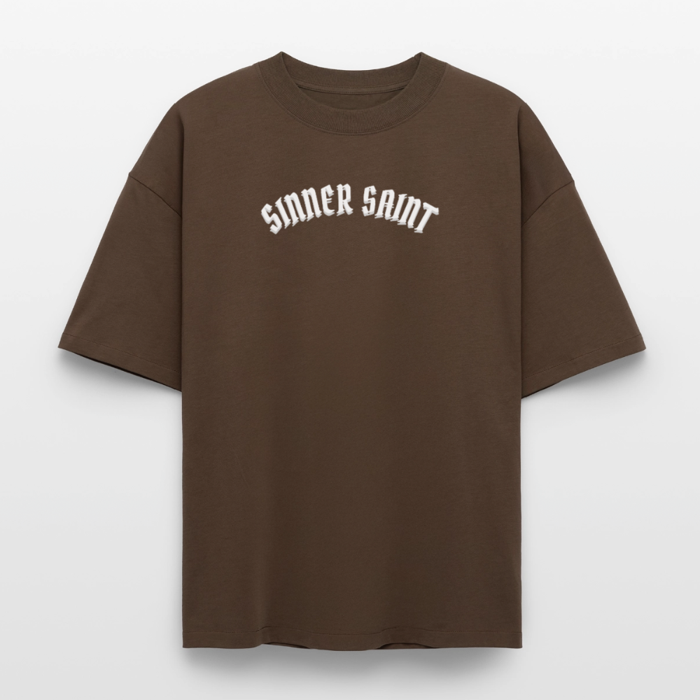 Chapter 2 - Unisex boxy heavyweight ekologisk T-shirt - mörkbrun