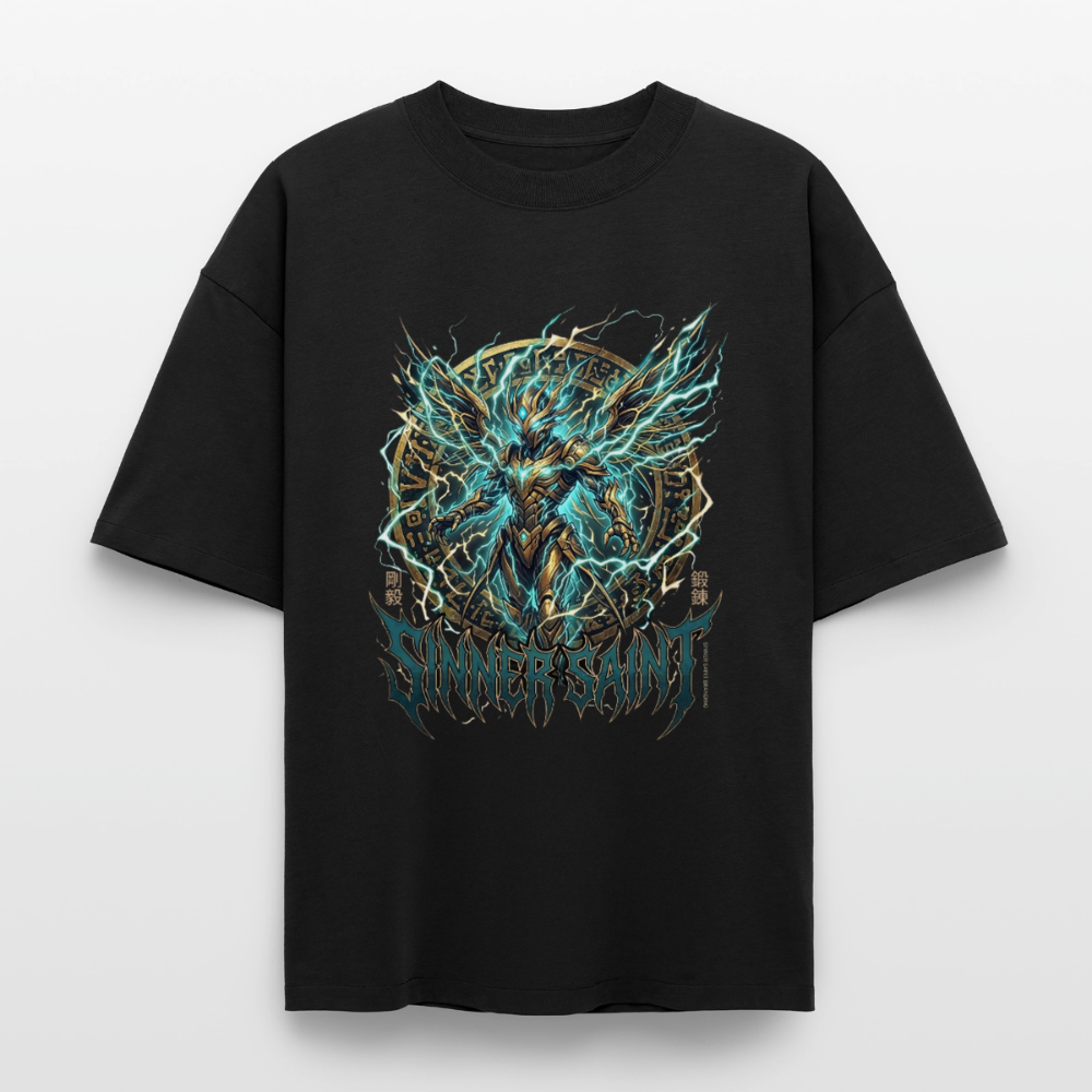 P-Ball - Heavyweight Boxy T-shirt Unisex - svart