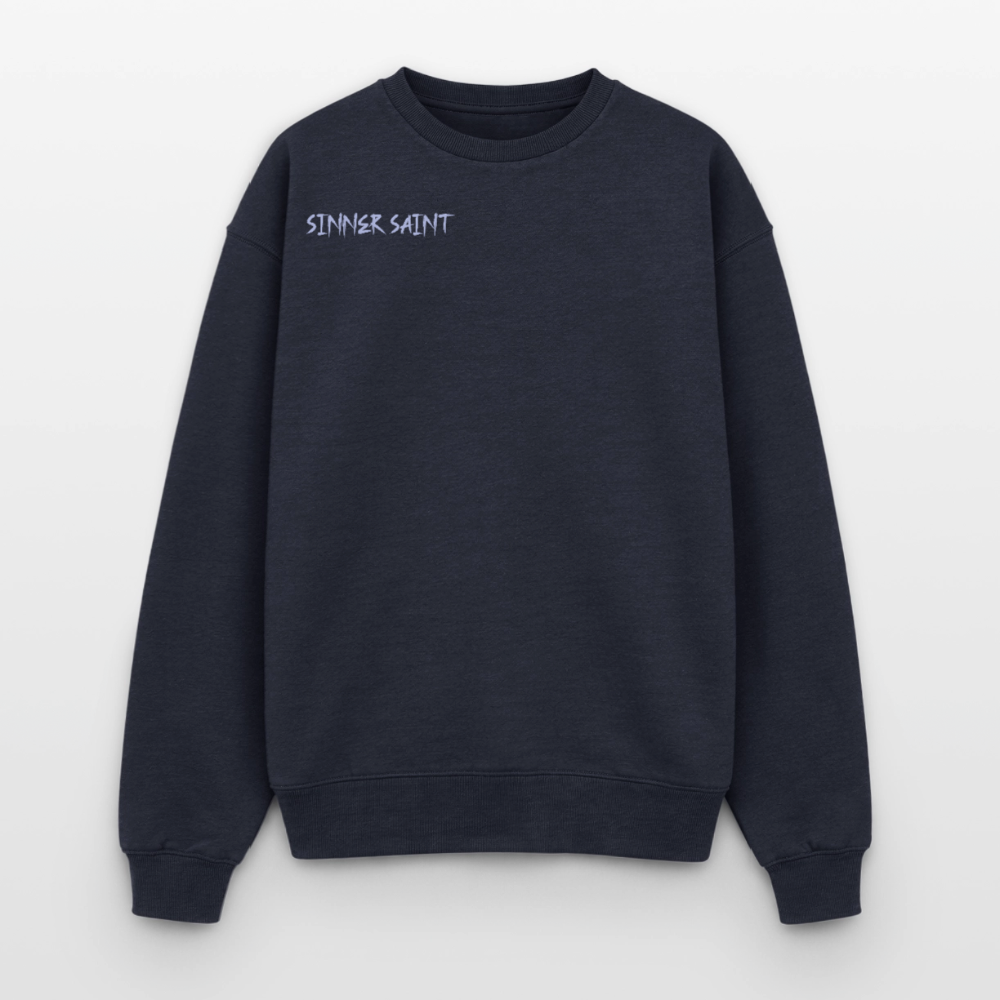 En marinblå sweatshirt unisex oversize heavyweight från Sinner Saint