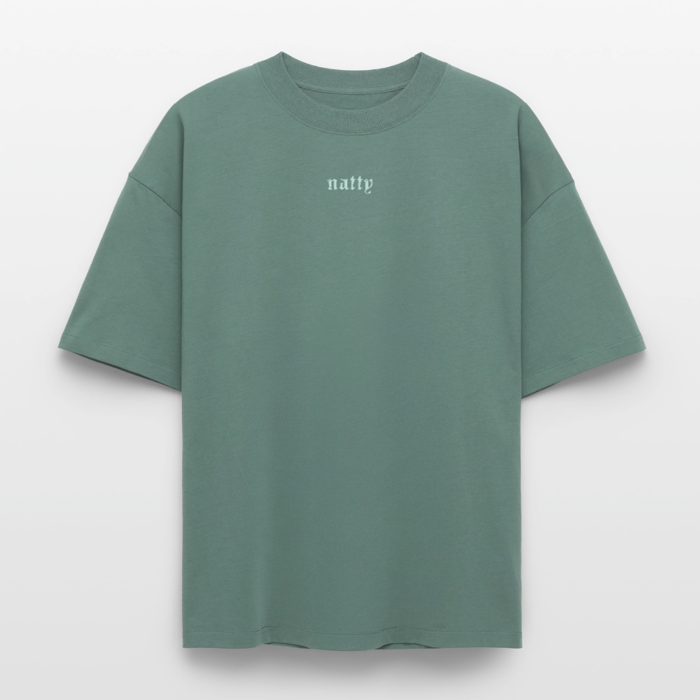 Natty or Not - Heavyweight Boxy T-shirt Unisex - Green Bay