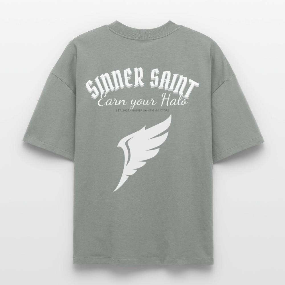Chapter 2 - Unisex boxy heavyweight ekologisk T-shirt - dimmig grå