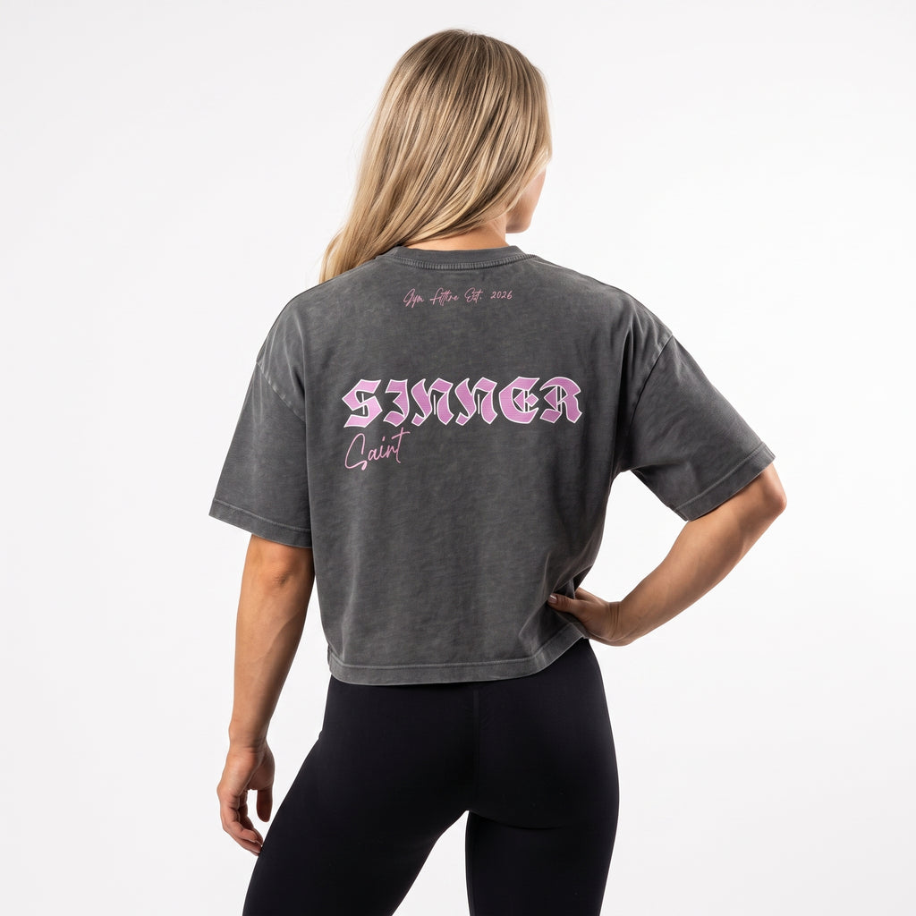 Attitude | Premium Boxy Acid Wash T-shirt
