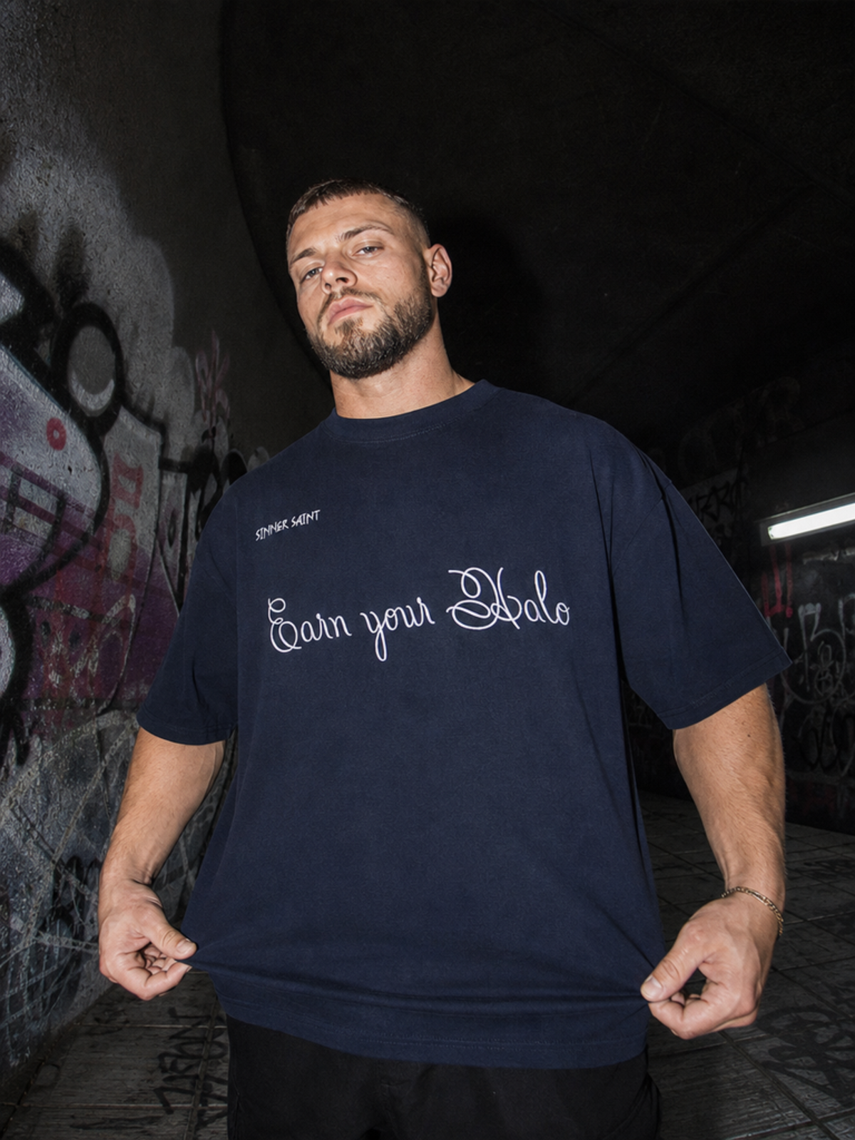 ECLIPSE | EYH - Ekologisk Oversized Unisex T-shirt