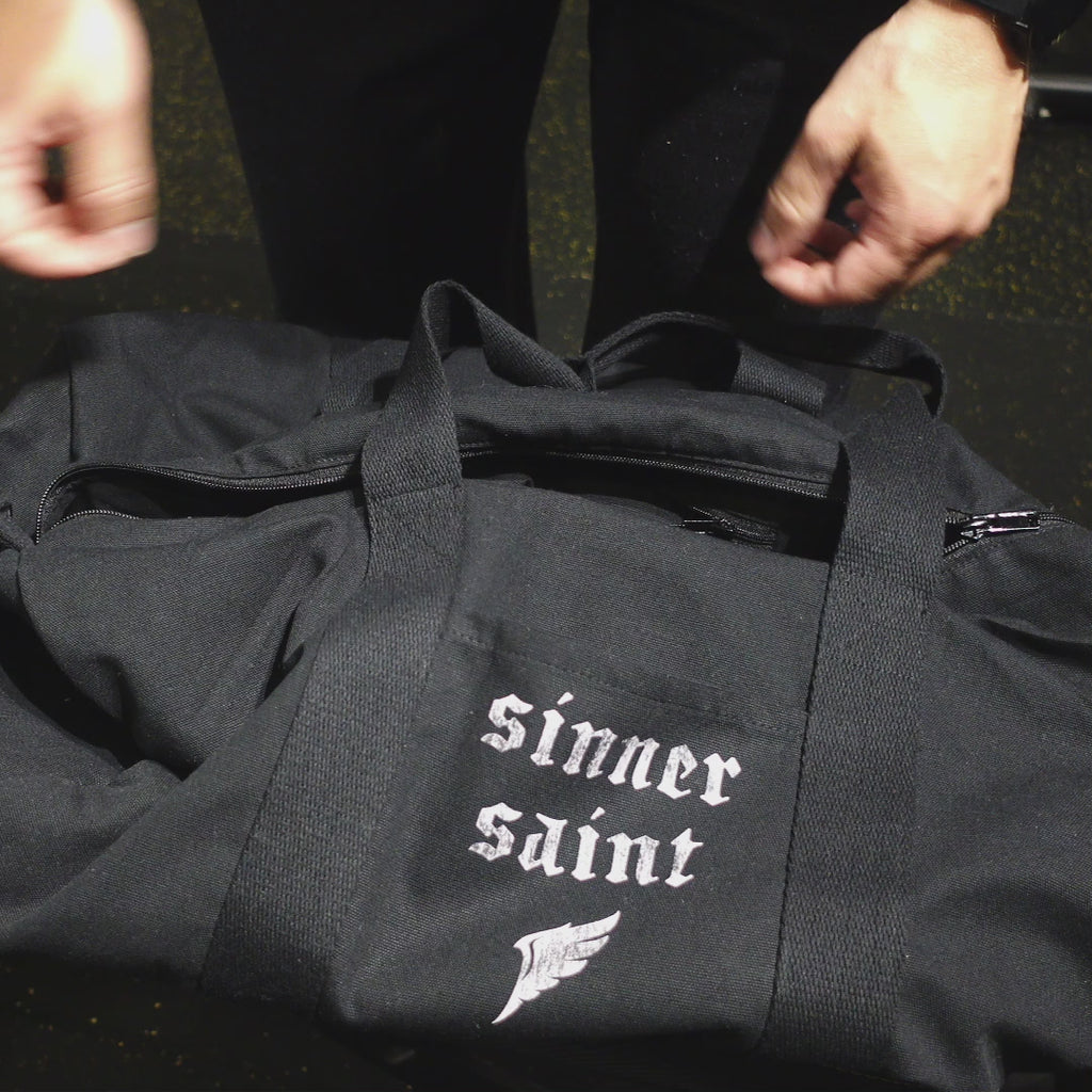 Sinner Saint Gym Duffle Bag