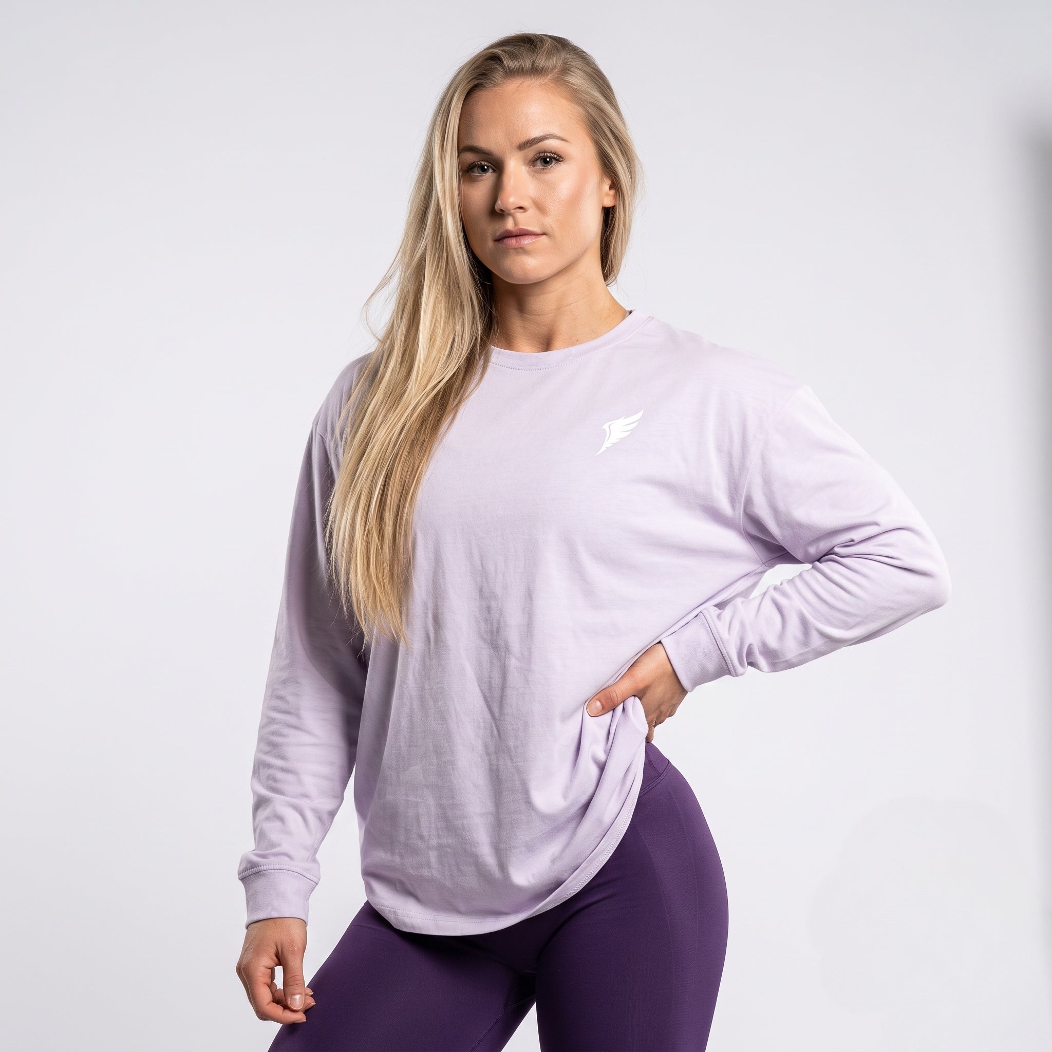 The Essentials | Oversize långärmad T-shirt